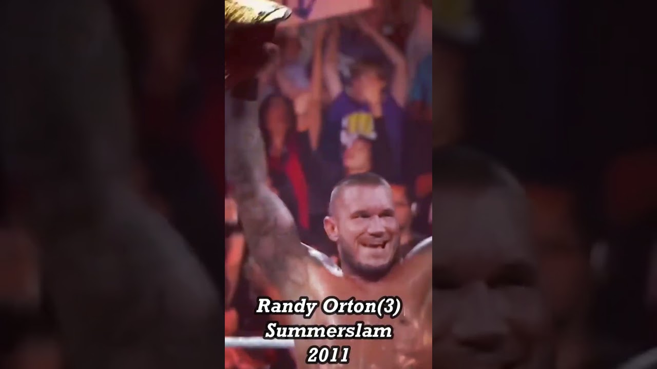 Every WWE WHC 2009-2013 #mondaynightraw #prowrestling #pgera #ruthlessaggression #shorts #smackdown