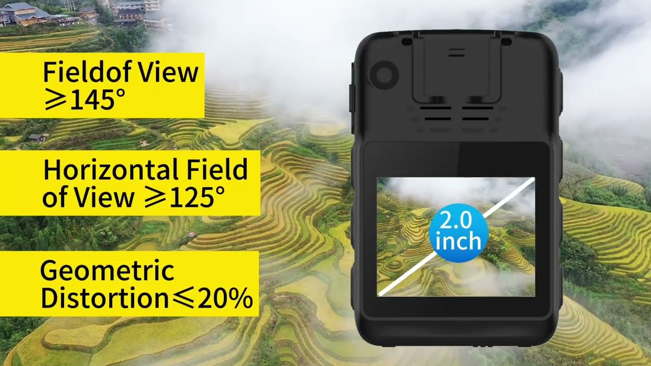 CammPro C9n Body Camera With Dual Battery