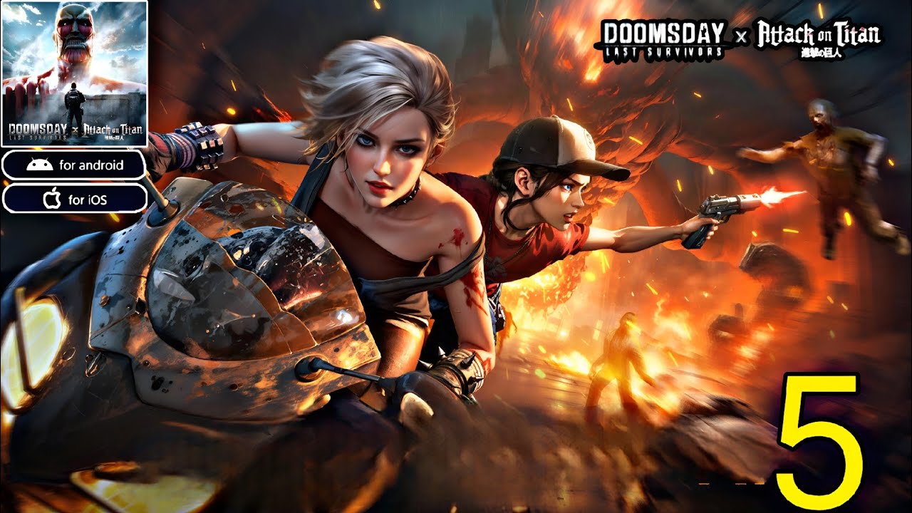 Doomsday x Attack on Titan Gameplay Walkthrough  (Part 5) | iOS / Android