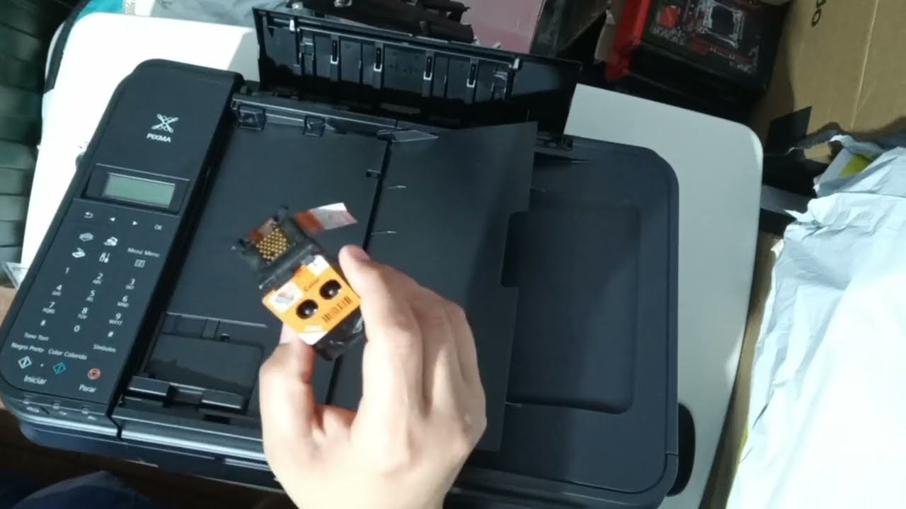 Impresora multifunción a color Canon Pixma G4110 con wifi