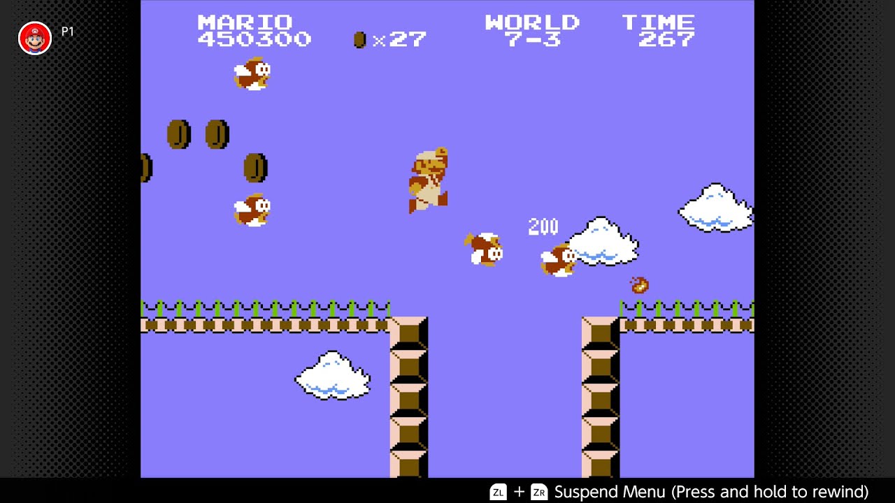 Nintendo Switch NES Super Mario Bros World 7