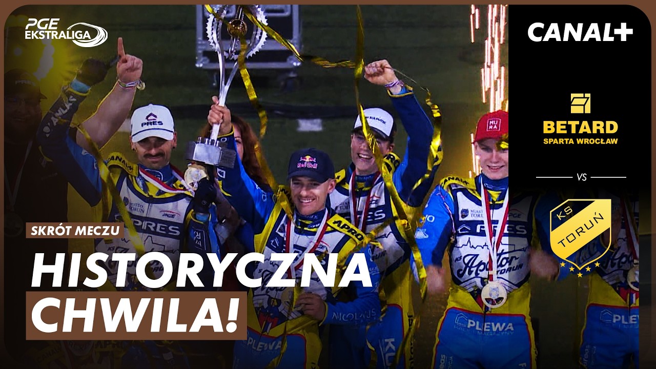 OBRONILI TYTUŁ, TAK TWORZY SIĘ HISTORIA! SKR&Oacute;T MECZU: BETARD SPARTA WROCŁAW - PRES TORUŃ