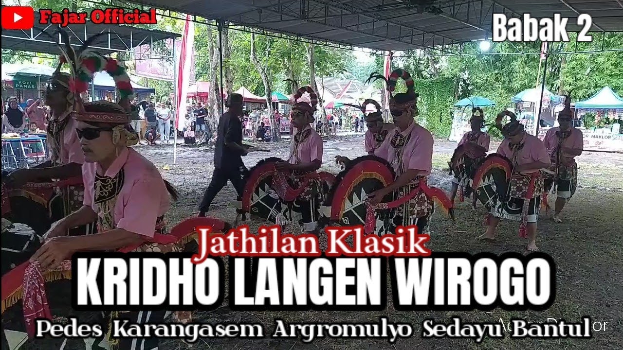Jathilan Kridho Langen Wirogo Babak 2 || Pedes  Karangasem Argromulyo Sedayi Bantul