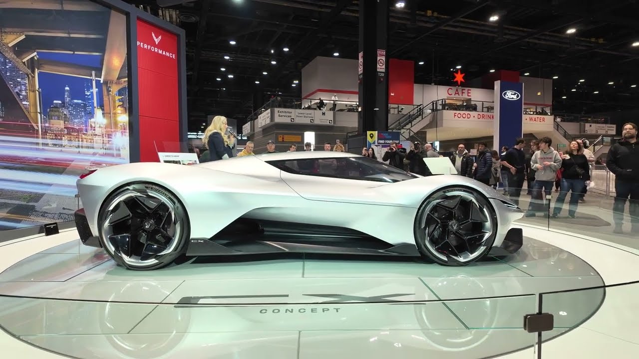Corvette CX Concept at 2026 Chicago Auto Show