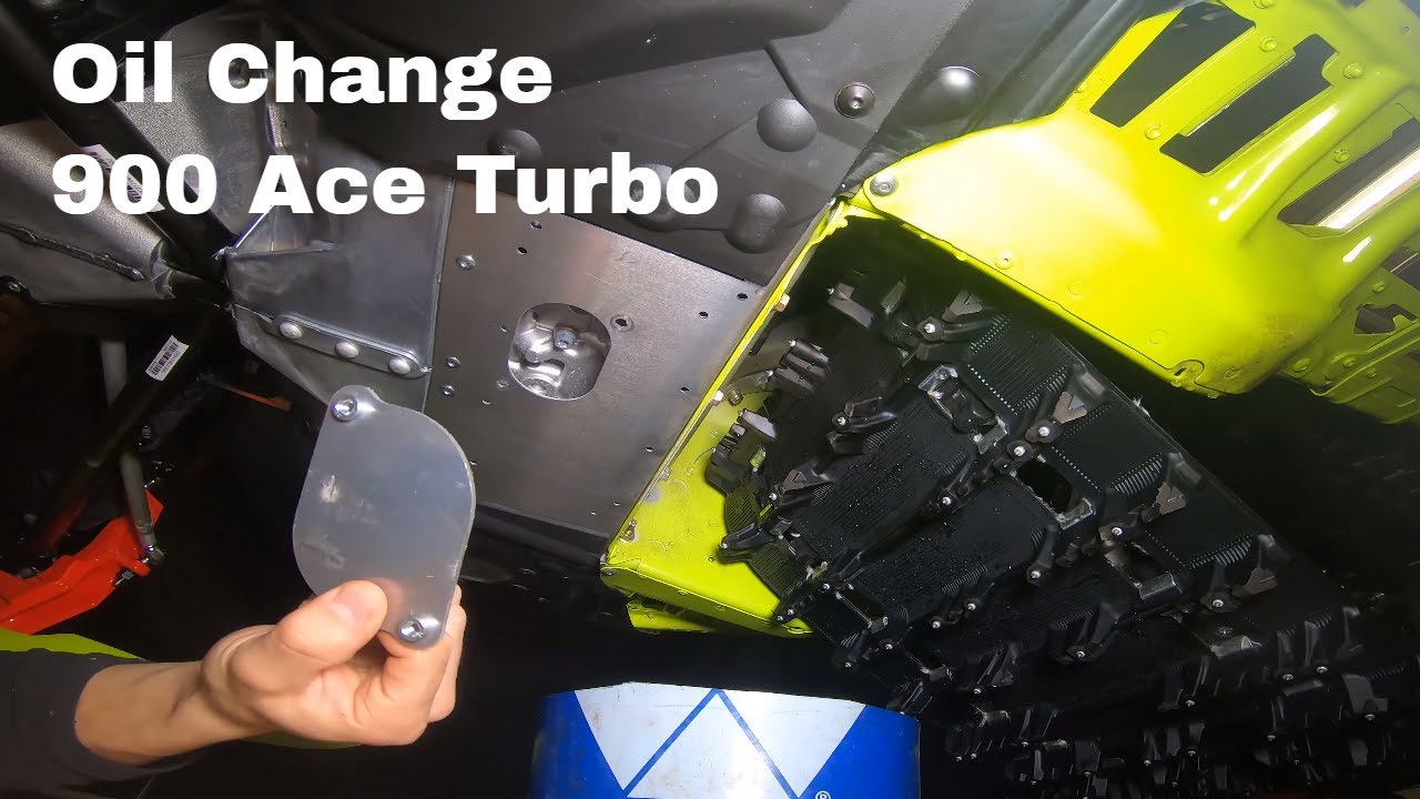 How To Do A Oil Change On A 2020 900 Ace Turbo Ski-Doo Snowmobile XPS Oil Change Kit