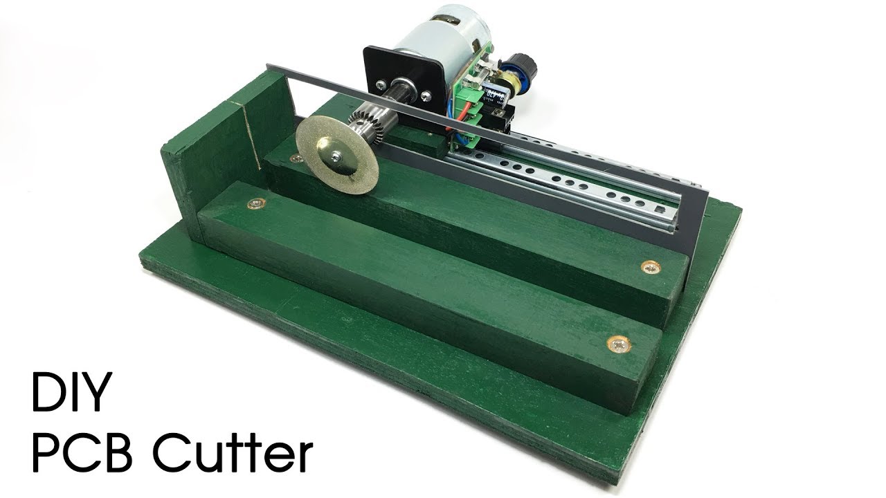 How To Make PCB Circuit board Cutting Machine