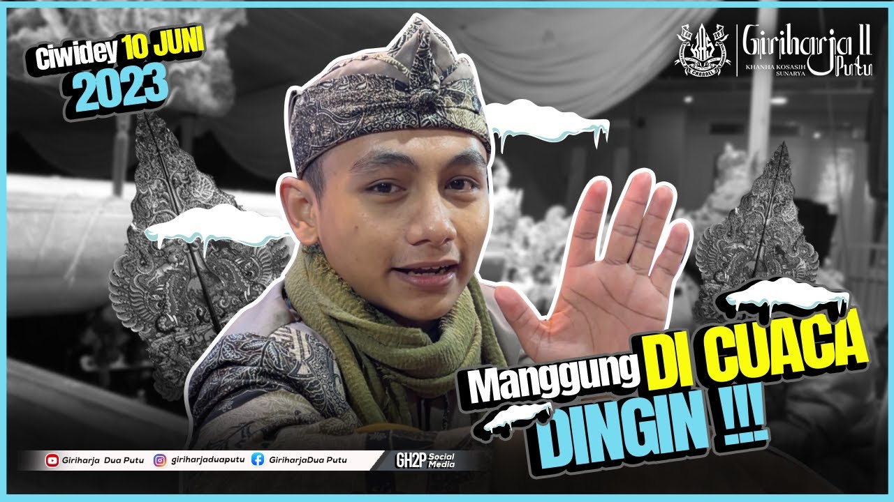 TIRISSS LURR ❗️❗️❗️  MANGGUNG WAYANG GOLEK DI CIWIDEY 🥶🥶 || Ki Dalang Khanha Kosasih Sunarya