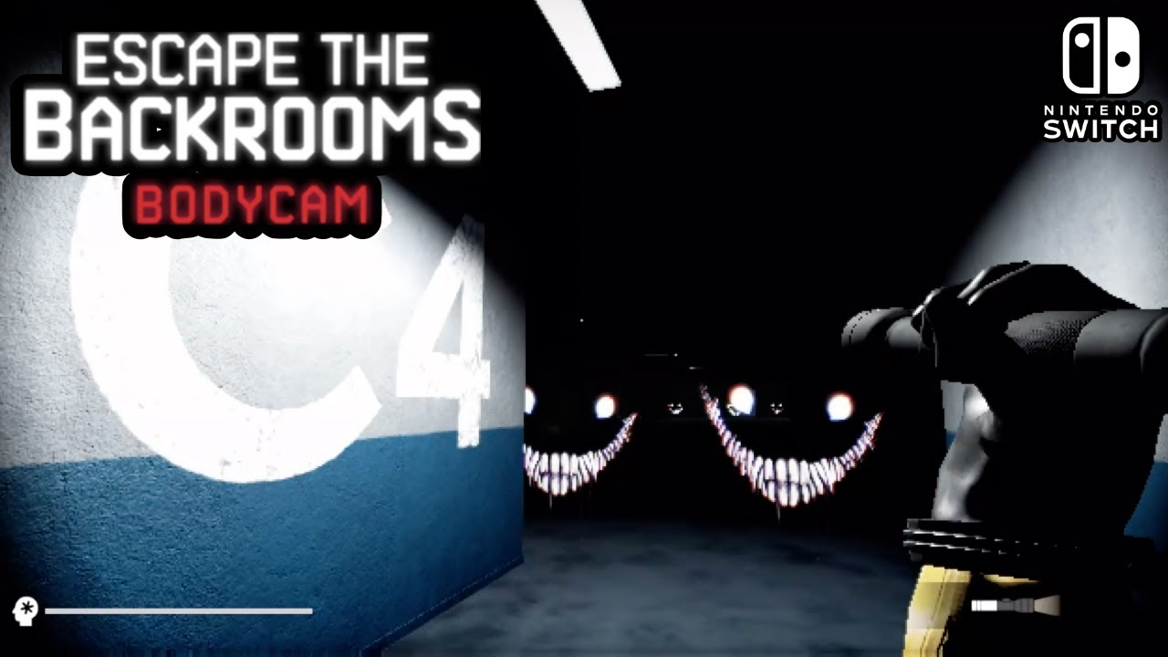 Escape The Backrooms BODYCAM - Level 3 Playthrough | Nintendo Switch Gameplay