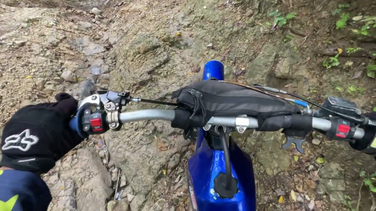 Jalur andalan track kapolres #automobile #enduro #ts125x #motoroffroad #dirtbike #trail #scross #klx