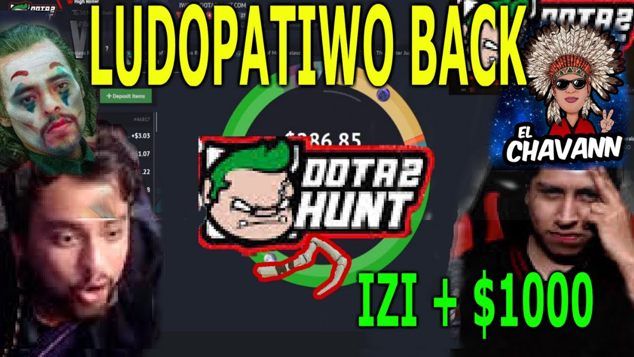 IWO APUESTA + $1000 EN DOTAHUNT Y ES AS4LTADO POR VAnN !DOTA 2