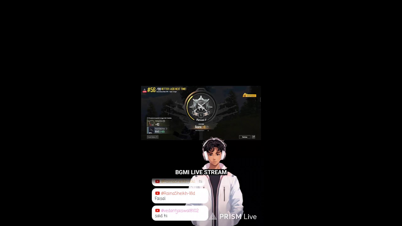 Live streaming of GOD OF BGMI LIVE
