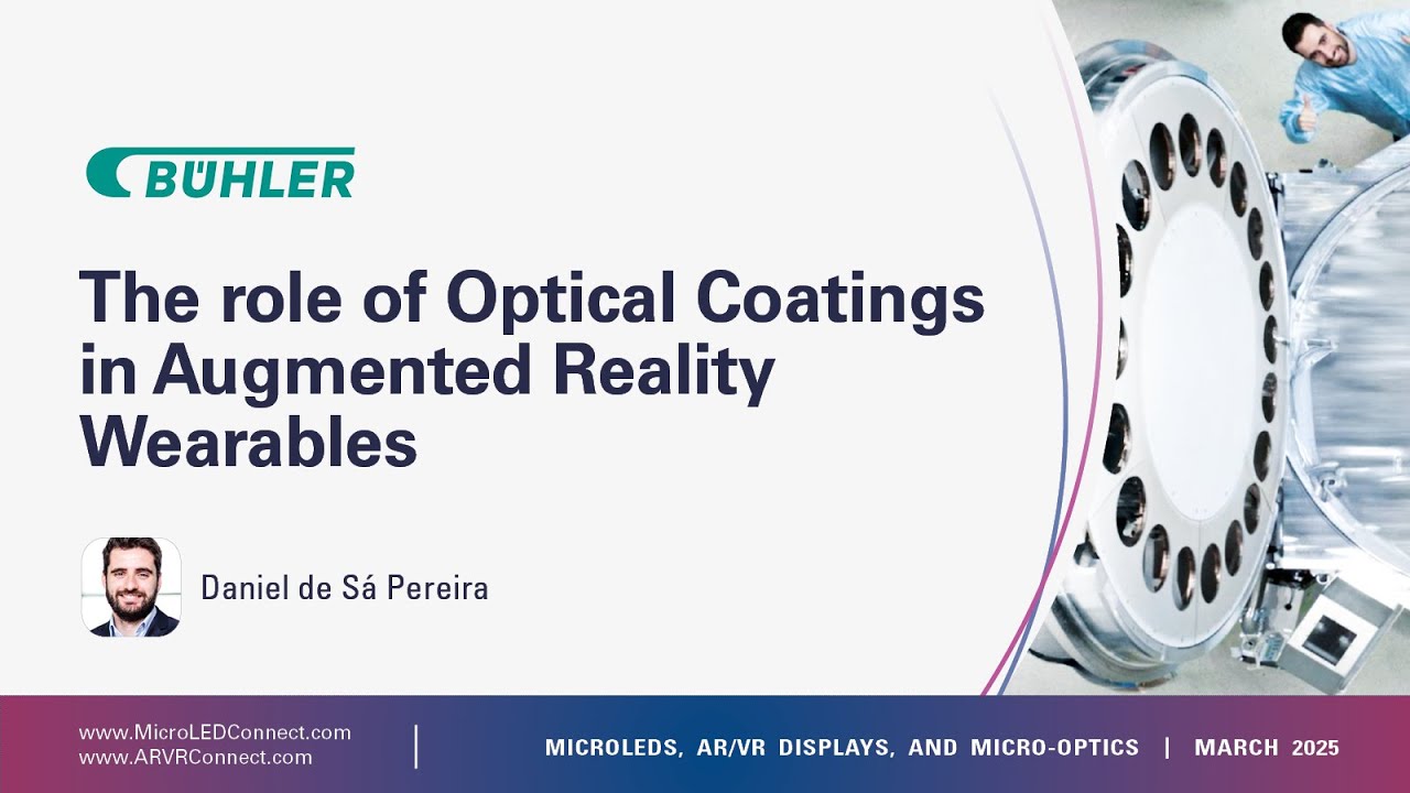 Bühler Alzenau | The role of Optical Coatings in Augmented Reality Wearables