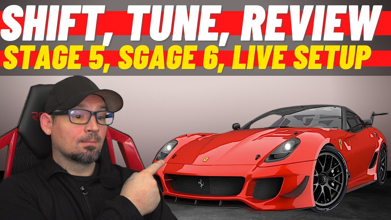 CSR2 Ferrari 599XX Evo shift pattern and tune,  maxed, sgate 5, stage 6, live racing setup,
