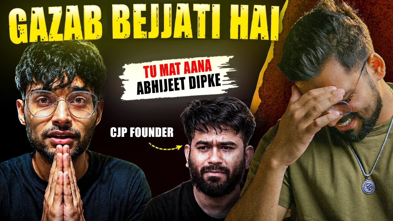 Jharkhand Students asks Abhijeet Dipke not to come in Protest 😂😂