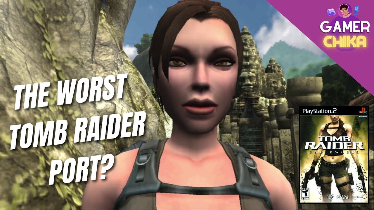 НАСКОЛЬКО ПЛОХА ВЕРСИЯ TOMB RAIDER UNDERWORLD ДЛЯ PS2? || Комментарии + Сравнения
