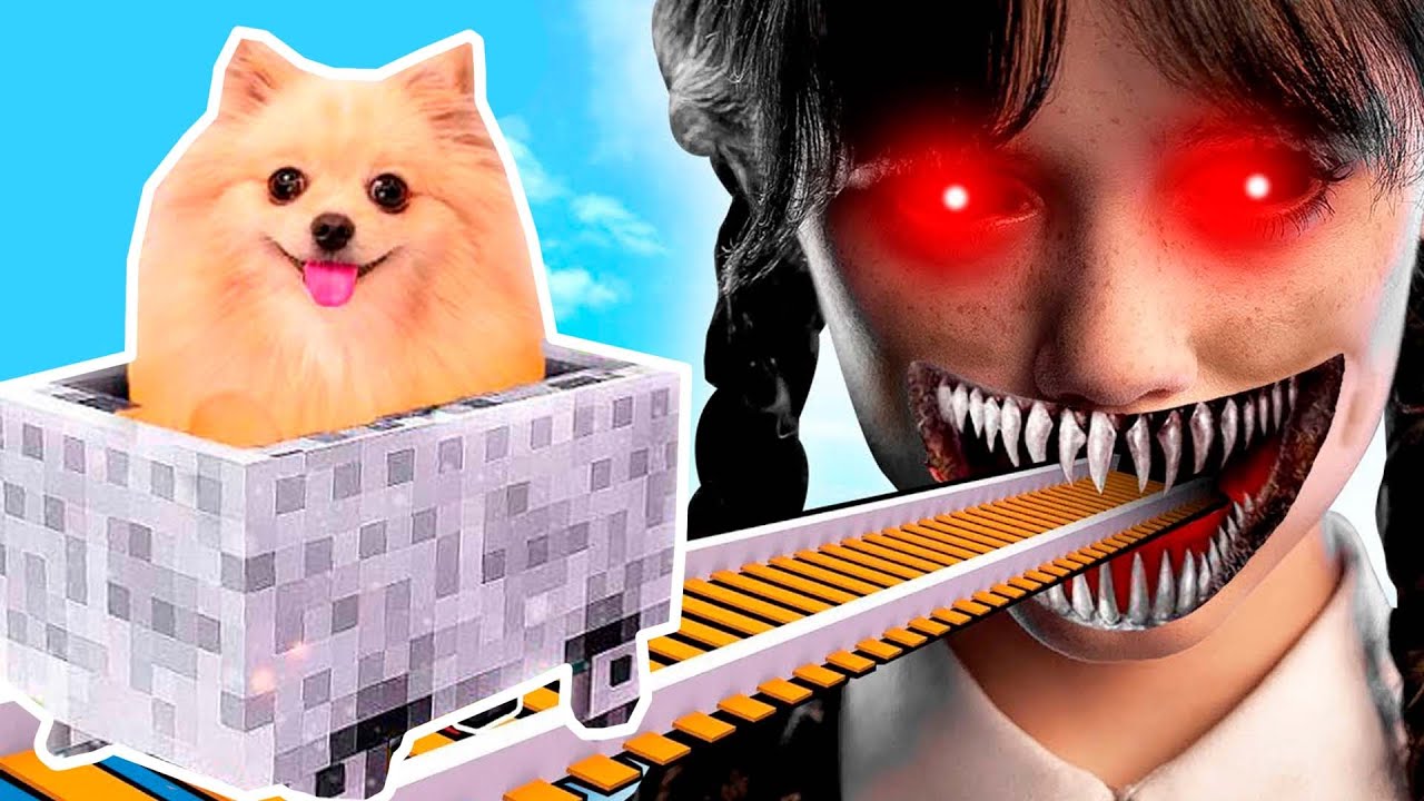 УЭНЗДЕЙ В РОБЛОКС ! ЕДУ НА ВАГОНЕТКЕ К WEDNESDAY ROBLOX