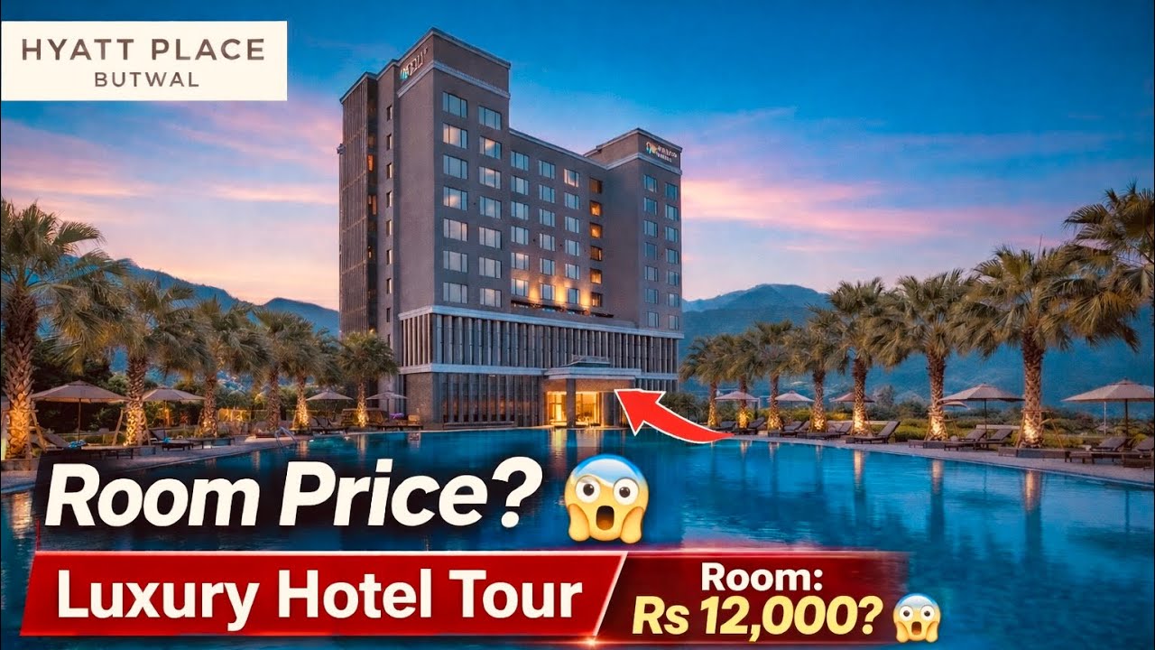 Hyatt Place Butwal Full Tour | Nepal’s New Luxury Hotel & Room Price 😱