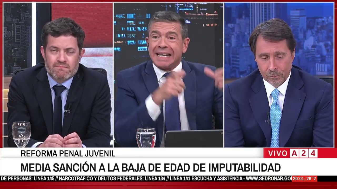 🔴 REFORMA PENAL JUVENIL: EL PASE DE FEINMANN Y ROSSI