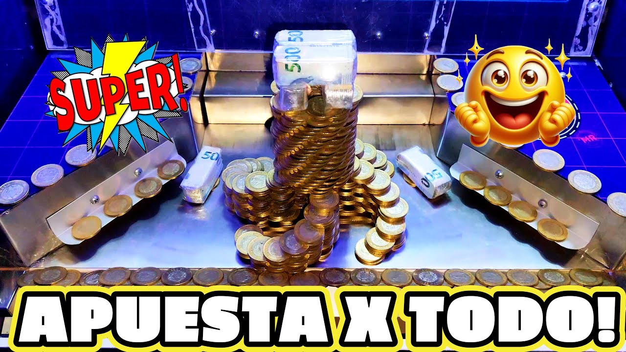 Con $1,000 Pesos Si se Puede Obtener Ganancia  Si se Juega Bien , Maquina de Cascada 2 de $ 10