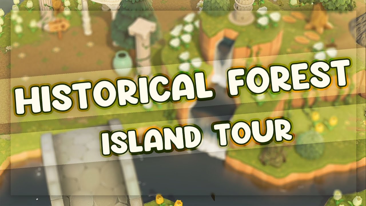 History Inspired & Natural Island Tour 🏛️ //  Animal Crossing New Horizons
