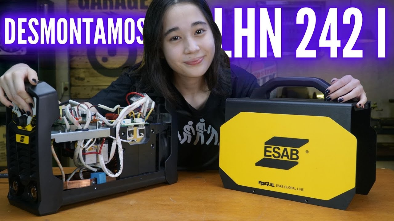 Como é a ESAB LHN 242I por dentro