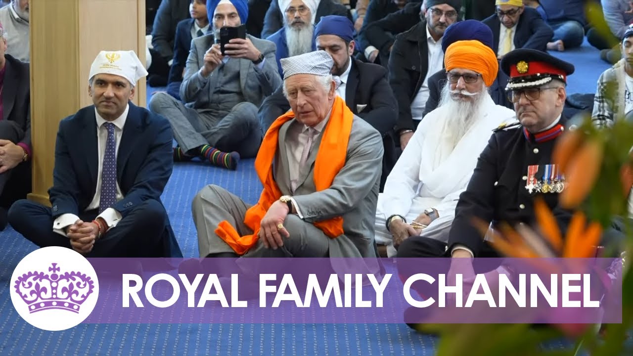 King Charles Attends Prayers at Guru Nanak Gurdwara in Luton