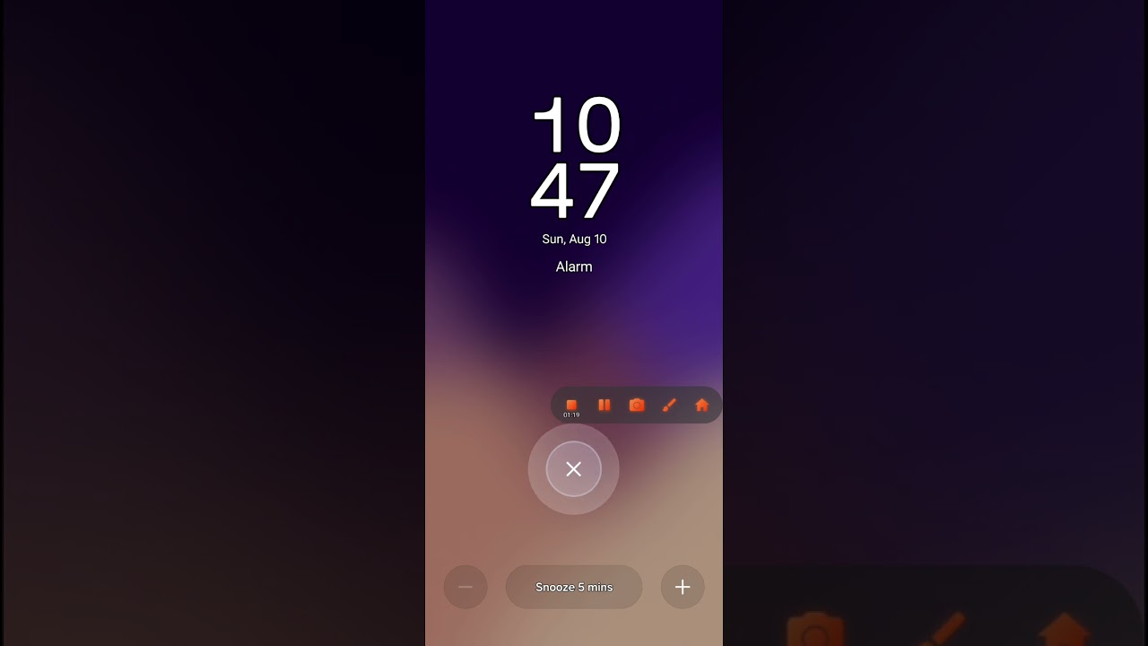 Samsung Galaxy S23 Clone 5G Alarm And Timer Alert