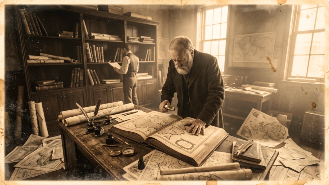 The Last Mapmaker Who Drew the Old Borders — His Final Atlas Vanished in 1912