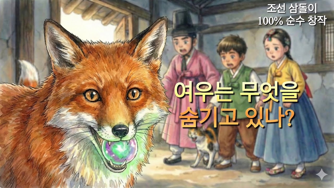 [100% 순수창작] 붉은 여우의 구슬 (조선 삼돌이 4화 1부)