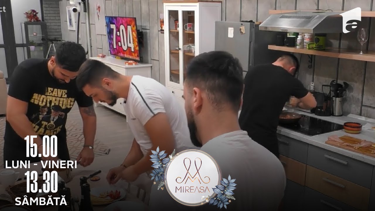 Probă culinară pentru băieți. Ce le-au gătit iubitelor lor?👀