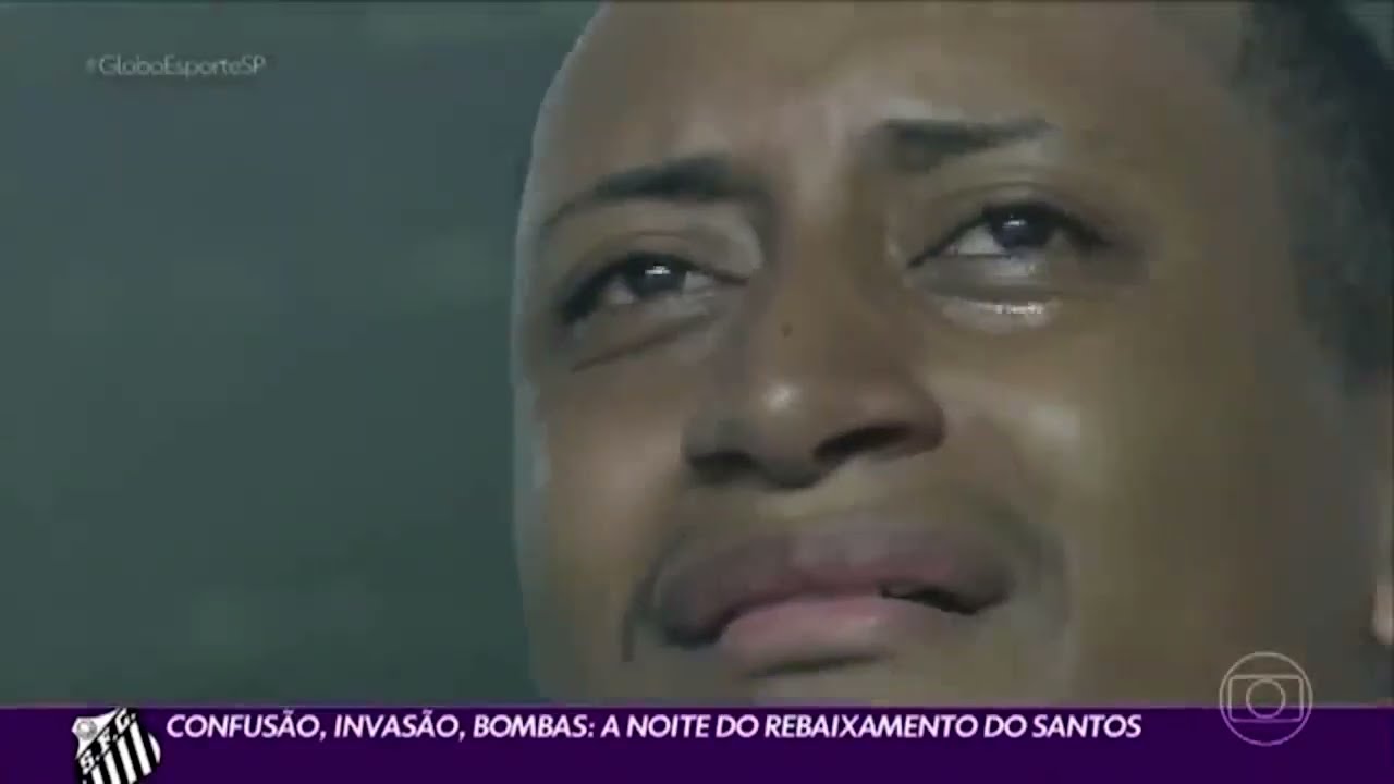 O rebaixamento do Santos em 2023 (Globo esporte)
