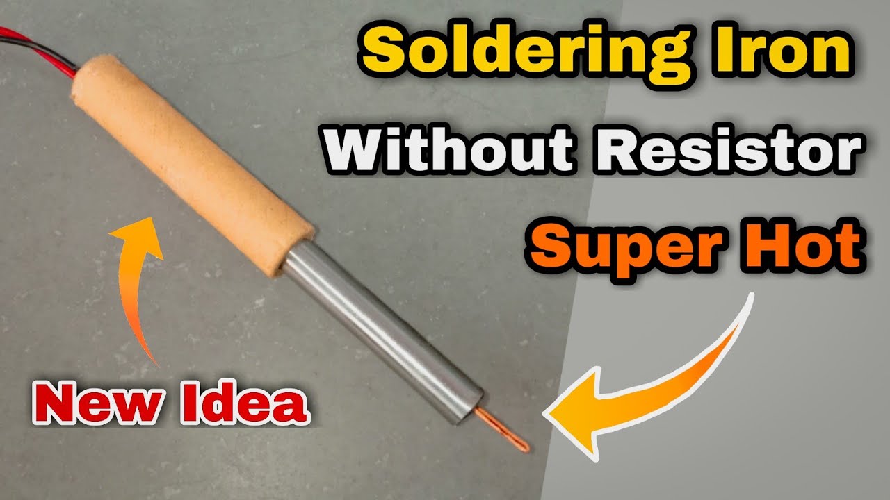 how to make soldering iron | how to make soldering iron at home | soldering iron kaise banaye |