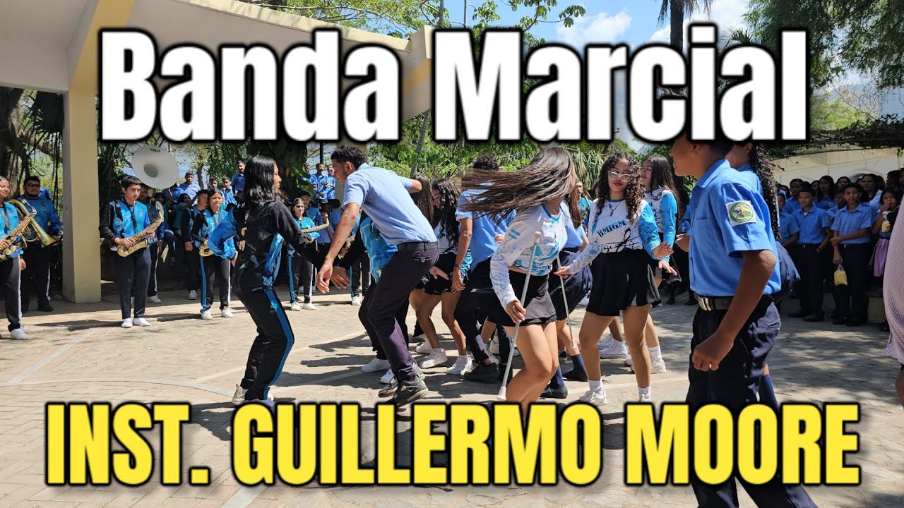 Impresionante Show de la Banda Marcial del Instituto Guillermo Moore