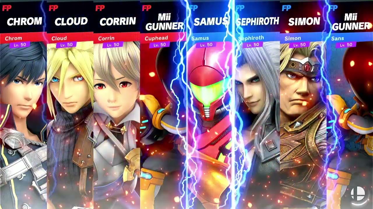 Super Smash Bros Ultimate Amiibo Fights Request C vs S