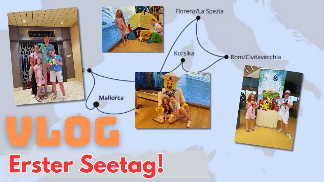 AIDA 2025 🚢 Tag 2 Seetag I Besuch der Time Machine I AIDAcosma Mediterrane Schätze I Family Fernweh