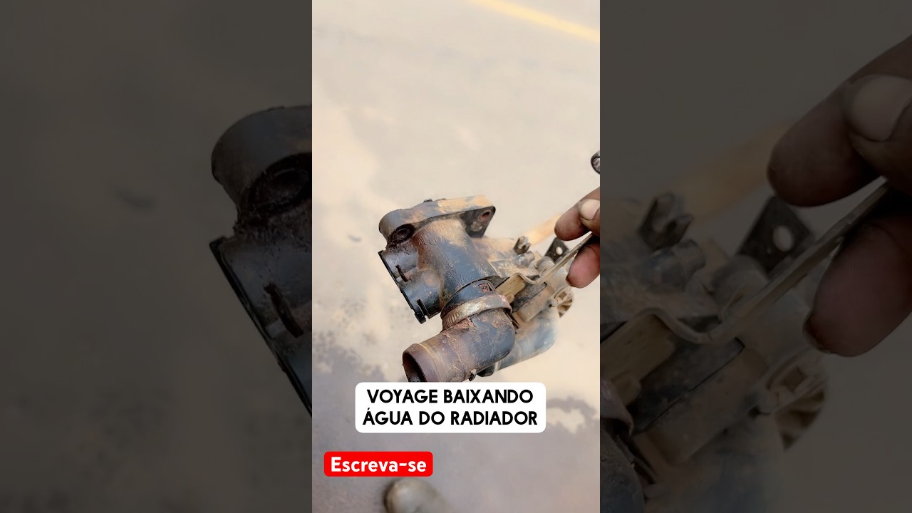 Voyage baixa &aacute;gua do radiador #agua #radiador #baixando #revisao #oficina #carro #ferramentas ￼