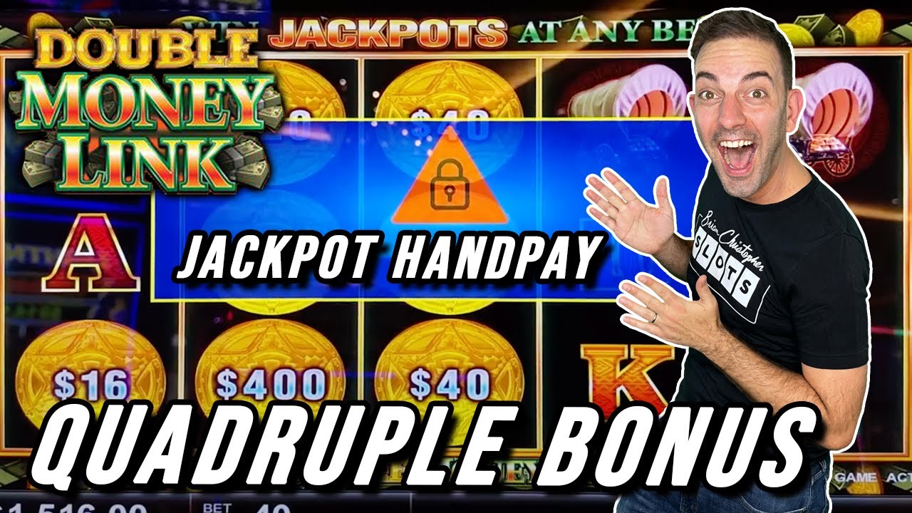 DOUBLE MONEY LINK ➣ QUADRUPLE BONUS ➣ JACKPOT!