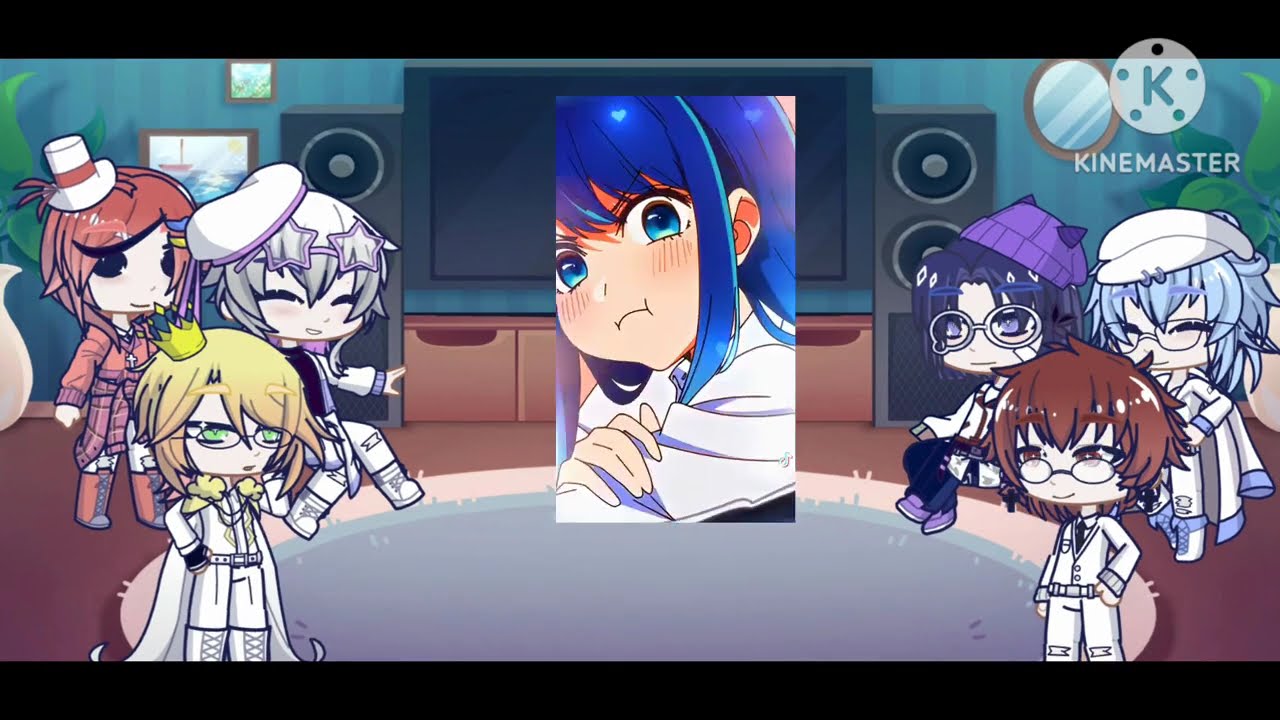 Idol Of Starlight - Otome Game React To MC As Random Anime Girls - My Au - x2