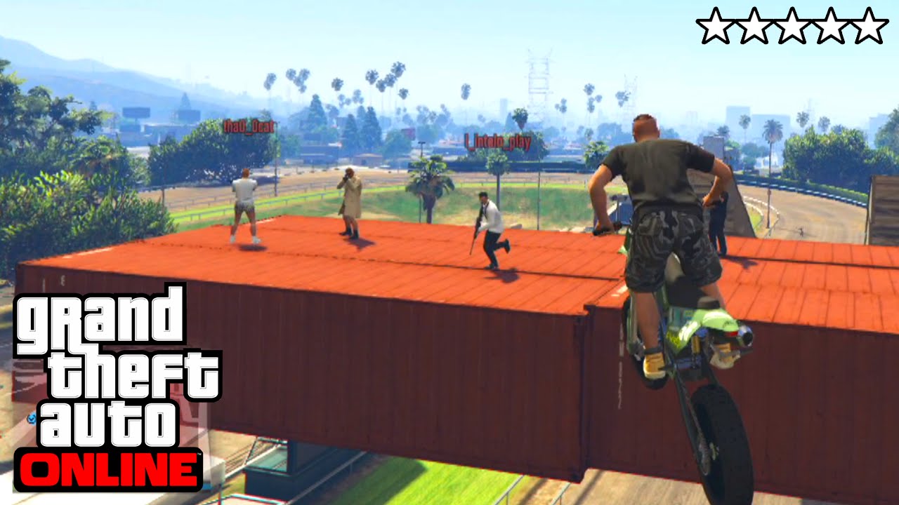 SNIPER'S VS MOTOCROSS - GTA 5 ONLINE VS