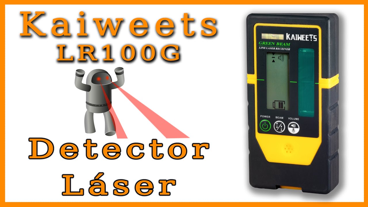 KAIWEETS LR100G DETECTOR RECEPTOR NIVEL LÁSER REVIEW