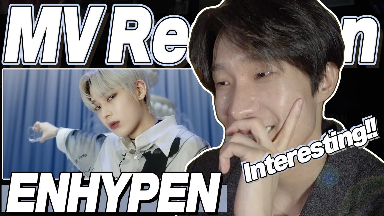 eng) ENHYPEN 'Drunk-Dazed' MV Reaction | 엔하이픈 뮤직비디오 리액션 | Korean Fanboy Moments | J2N VLog