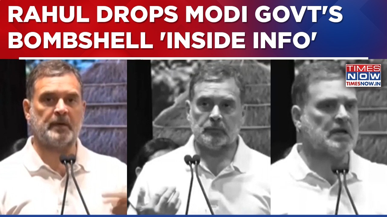 Rahul Gandhi Drops Yet Another Bombshell, This Time Reveals Modi Govt's 'Inside Info'? | LoP Says...