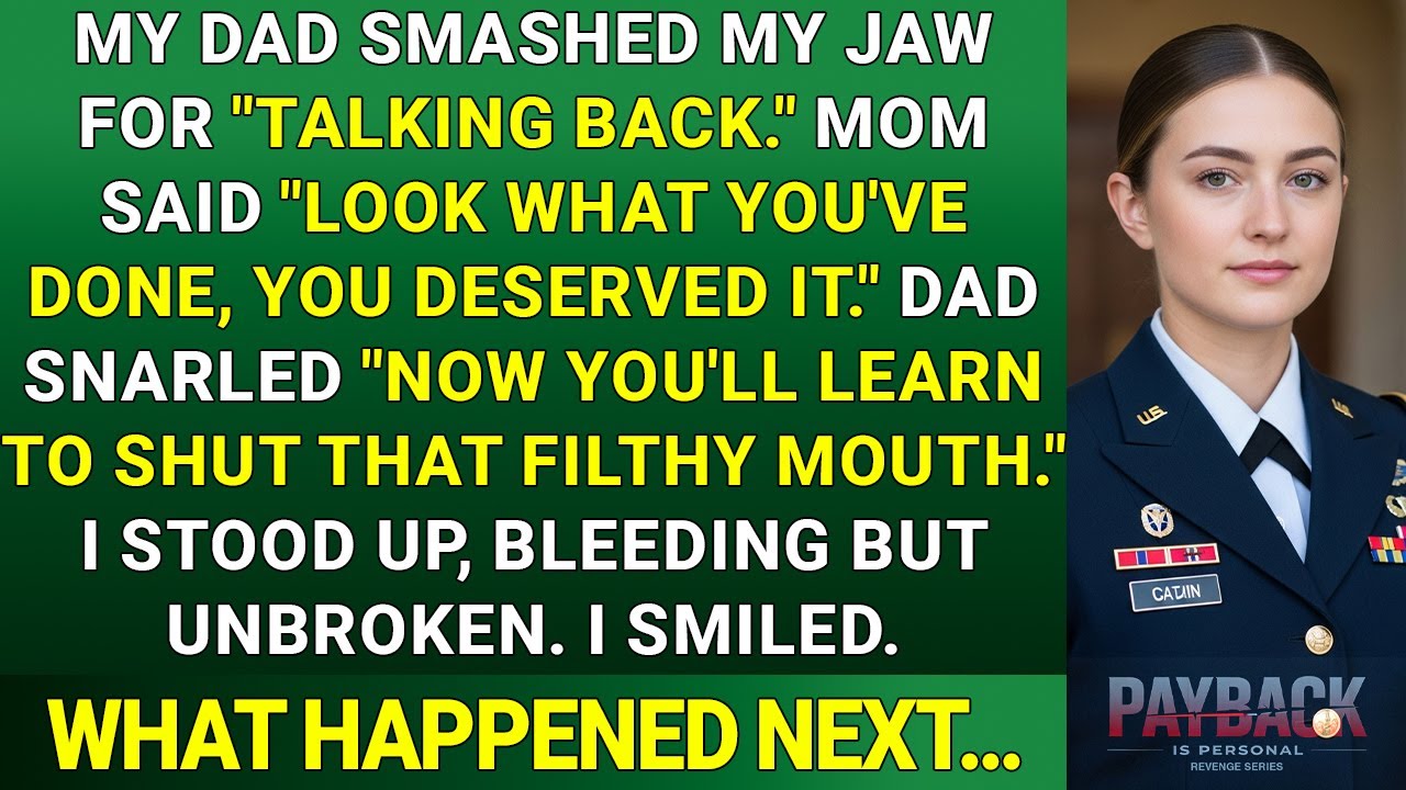 My Dad Smashed My Jaw For Talking Back, Mom Said—Now You’ll Learn To Shut That Filthy Mouth I Swear