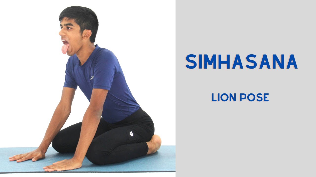 Simhasana (Lion Pose)
