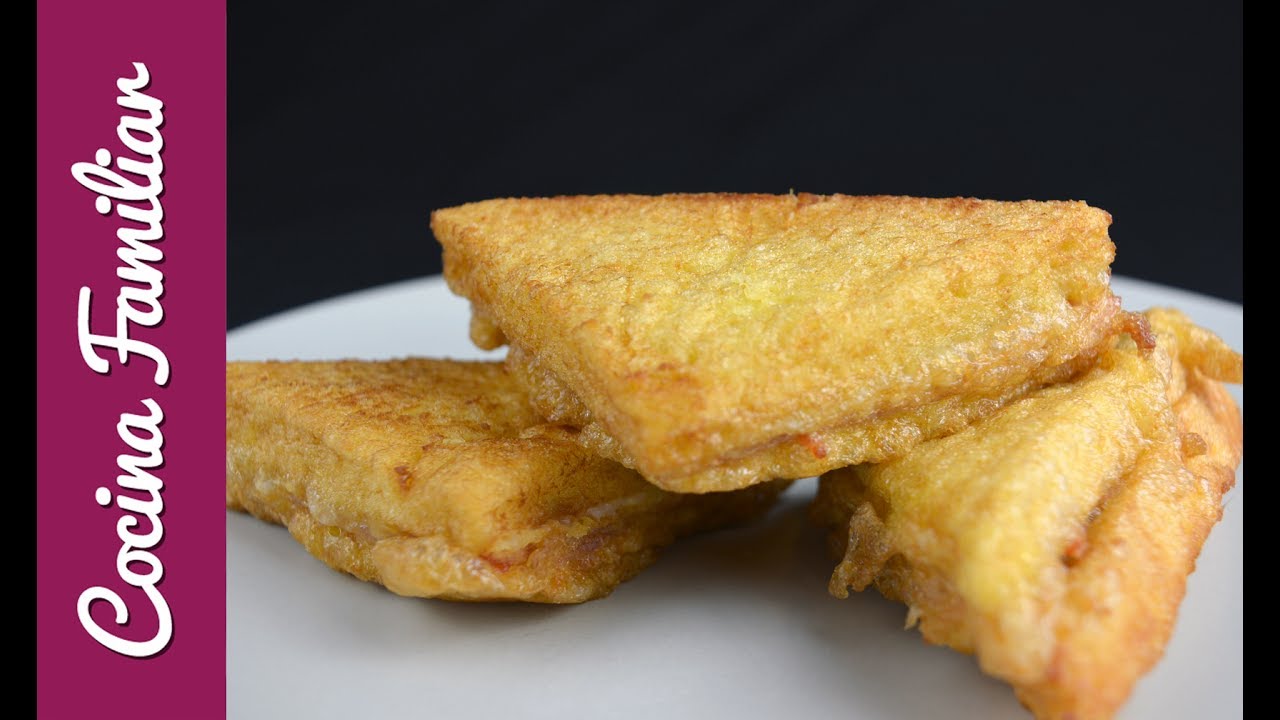 Como hacer un sándwich de jamón york y queso frito perfecto| Recetas de Javier Romero