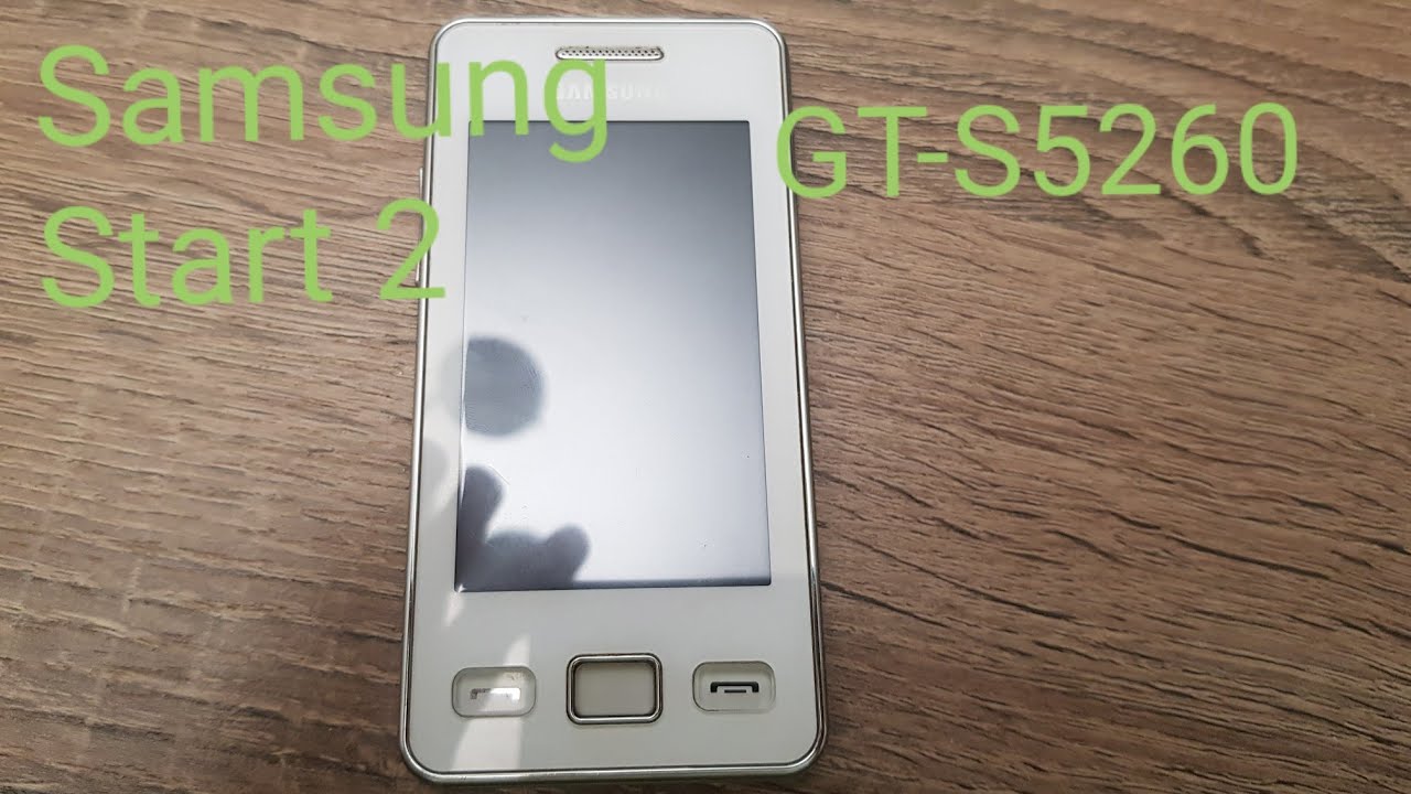 обзор на старый Samsung GT-5260