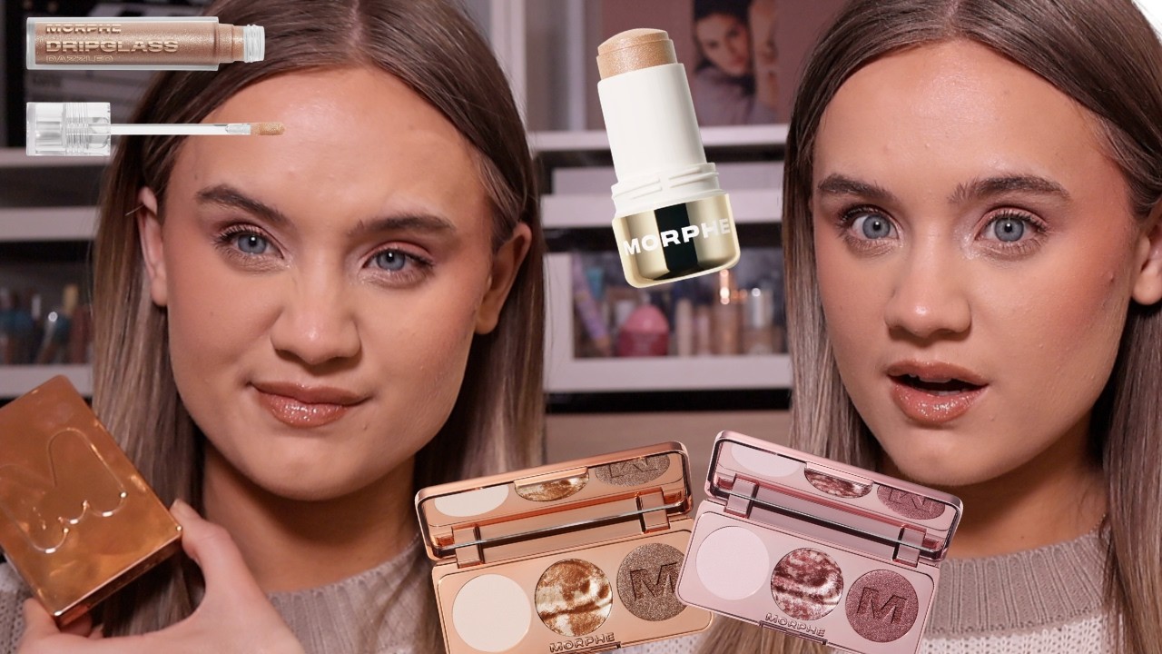 Обзор новой коллекции Morphe Dazzling Metallics. Новая коллекция Morphe. Ребрендинг Morphe.