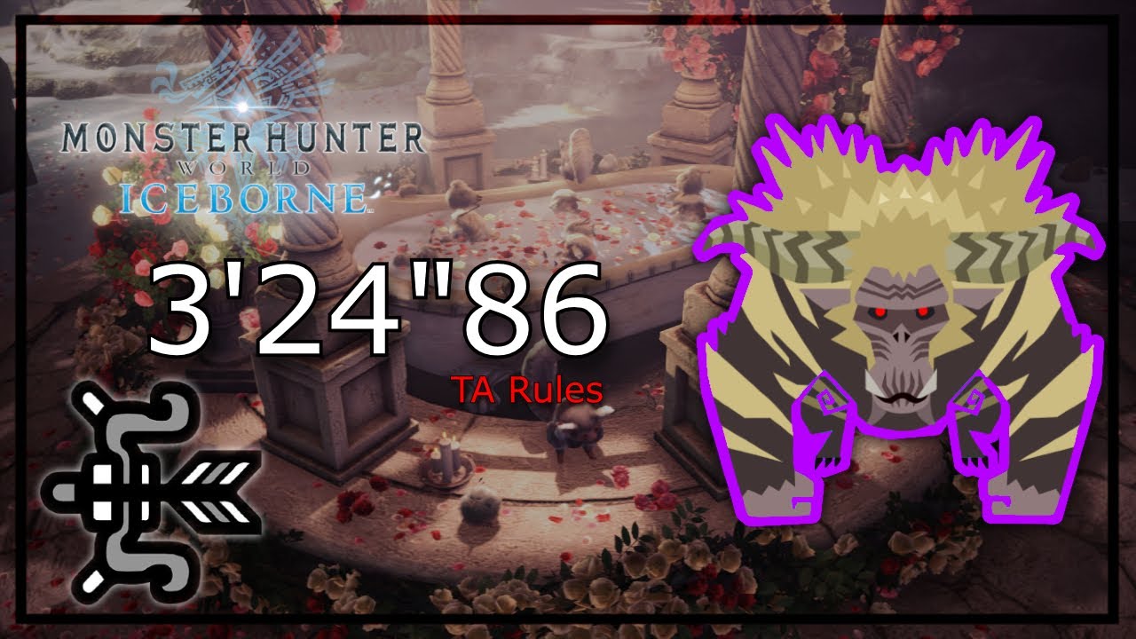 Tempered Furious Rajang - 3&rsquo;24 | TA Rules Bow Solo #9 | MHWI PC