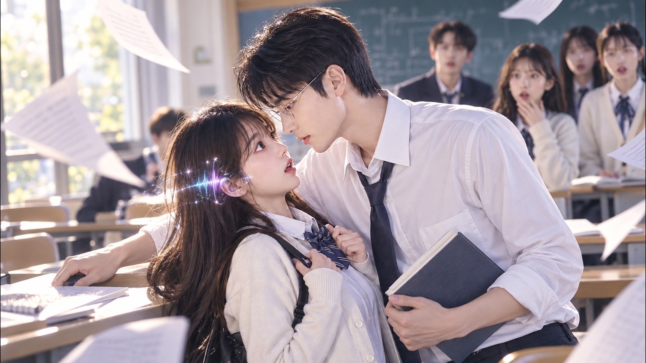 On her first class day, she accidentally kisses the professor &mdash; and can hear his inner thoughts.