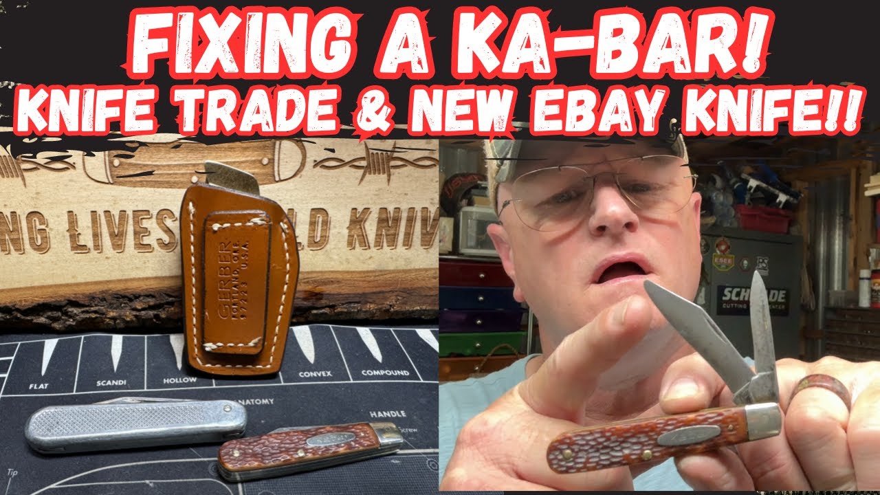 My New eBay Knife! An Alabama Trade + Ka-Bar Blade Restoration!